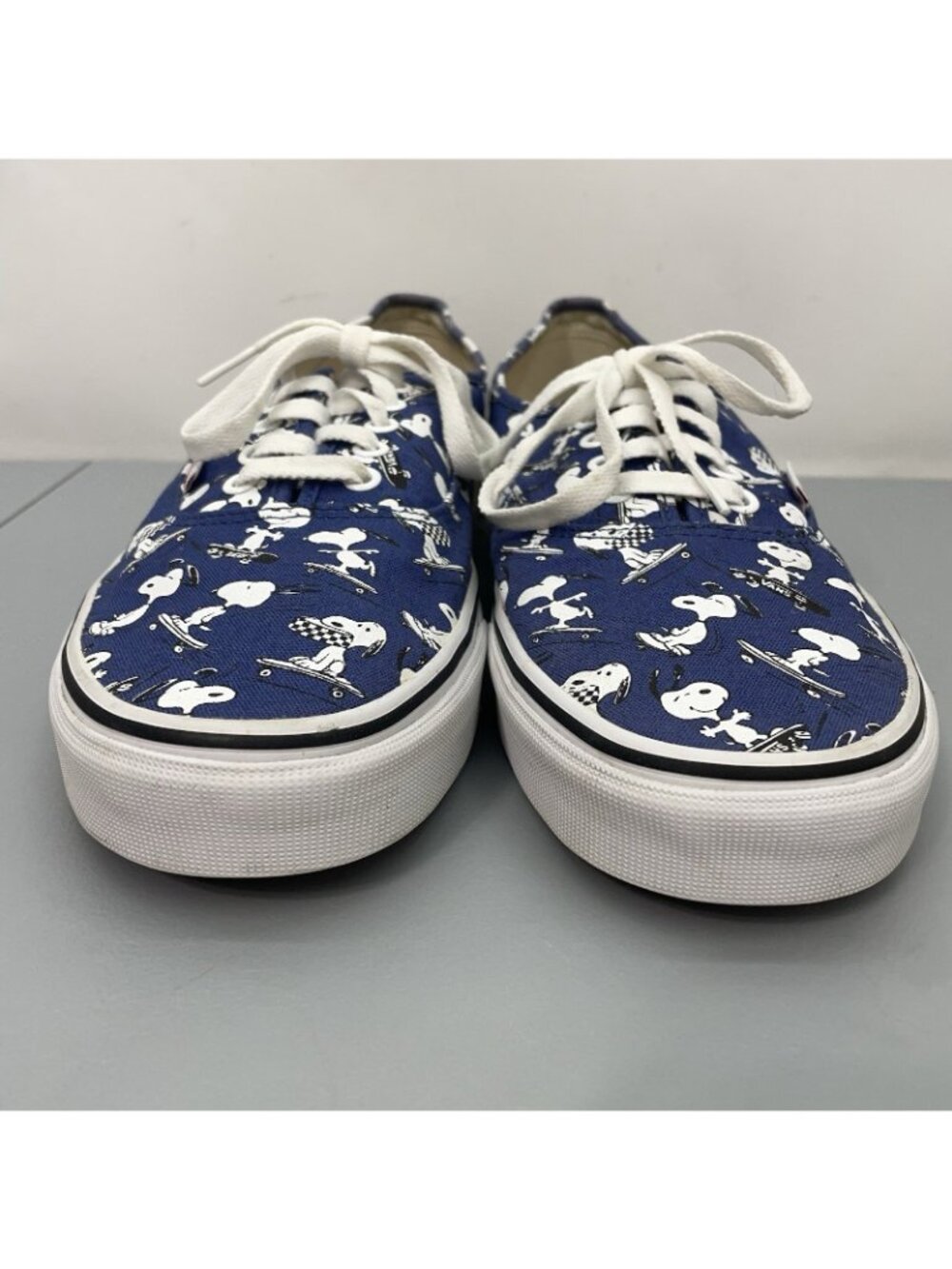 Vans x Peanuts Canvas Sneakers Shoes Snoopy Skateboarding Blue Mens 12 - Picture 4 of 14
